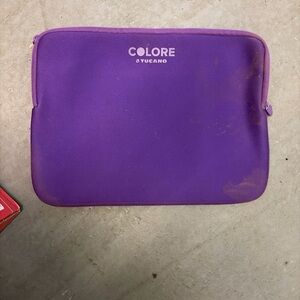 Tucano Colore Purple Laptop Sleeve